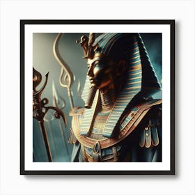 Pharaoh Of Egypt 2 Art Print