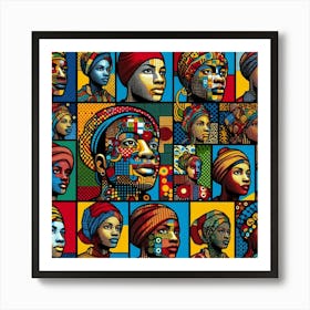 African Women Art Print