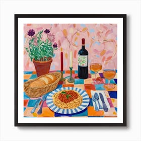 Il Ristoro Trattoria Italian Food Kitchen Art Print