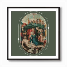 Death Of Jesus Art Print