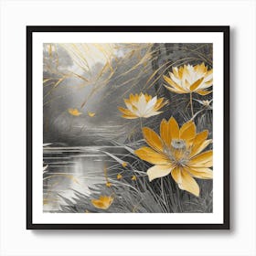 Yellow Lotus Affiche