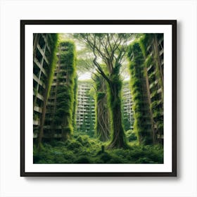 Urban Forest Art Print