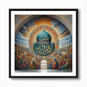 Islamic Mosque 2 Art Print