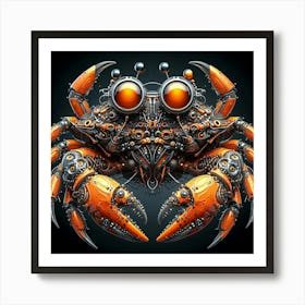 Steampunk Crab 1 Art Print