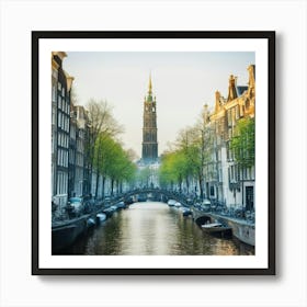 Amsterdam - Amsterdam Stock Videos & Royalty-Free Footage 1 Art Print