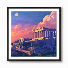 Parthenon 3 Art Print