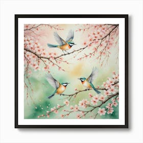 Cherry Blossoms 8 Art Print