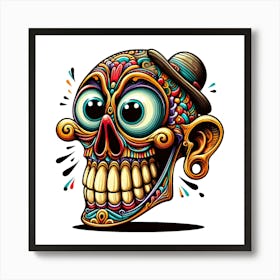 Sugar Skull 9 Art Print