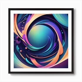 Abstract Painting 21 Art Print