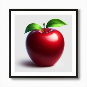 Red Apple 6 Art Print