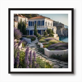 Grecian paradise Art Print