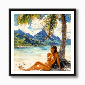 Bora Bora Vacations - Tropical Places Art Print