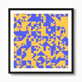 Abstract Geometric Pattern 7 Art Print