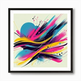 Abstract Painting 18 Art Print