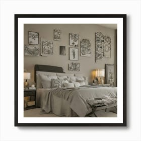 Bedroom 2 Art Print