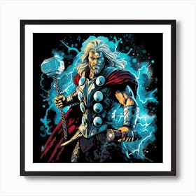 Thor Power Art Print