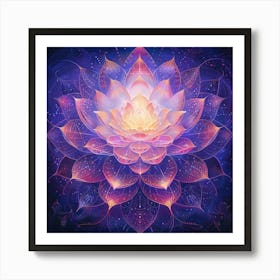 Crown Chakra (Sahasrara) 2 Art Print