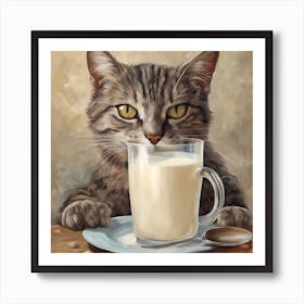 FUN CAT Art Print