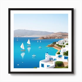 Aegean Island Art Print