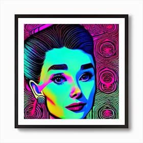 Audrey Hepburn Art Print