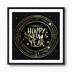 Happy New Year 95 Art Print