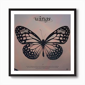 The Butterfly, Wings Art Print