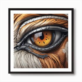 Eye Of The Tiger 2 Art Print