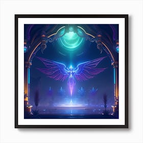 Angel Of Light 9 Art Print