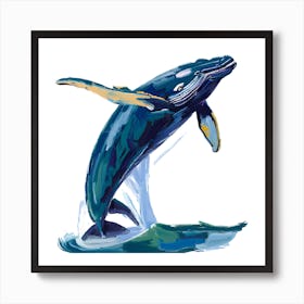 Humpback Whale 07 Art Print