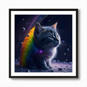 Cat Galaxy (138) Art Print
