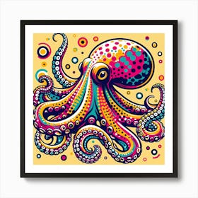 Octopus Art Print