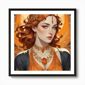 Elisabeth 1 Art Print