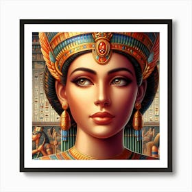 Cleopatra Portrait Artwork 108 Art Print