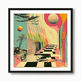 Psychedelic Painting Art Print