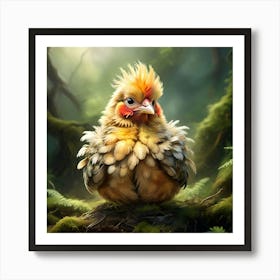 Charming Chicks #1 Art Print