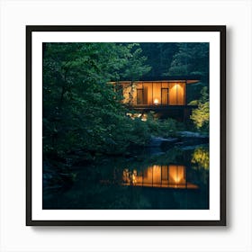 Cabin In The Woods 2 Art Print