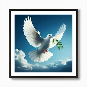 Dove Of Peace 7 Art Print