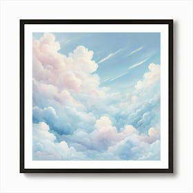 Clouds In The Sky Art Print