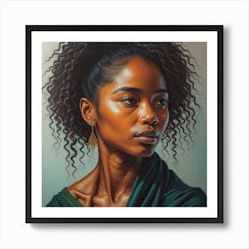 Enchanting Realism, Paint a captivating portrait 1, that showcases the subject's unique personality and charm. Generated with AI, Art Style_V4 Creative, Negative Promt: no unpopular themes or styles, CFG Scale_10, Step Scale_50. Art Print