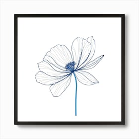 Anemone Flower 3 Art Print