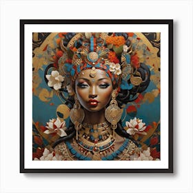 Egyptian Woman Art Print