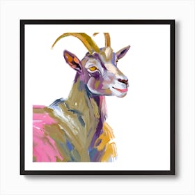 Goat 08 1 Art Print