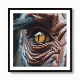 Eye Of The Beast Art Print