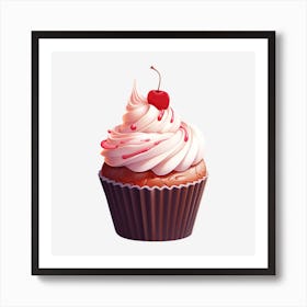 Cupcake With Cherry 17 Poster