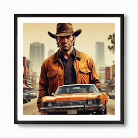 Grand Theft Auto Art Print