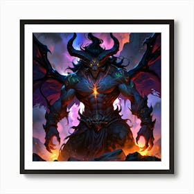 Demon 19 Art Print