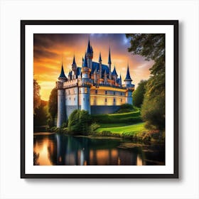 Cinderella Castle 32 Art Print