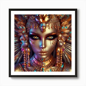 Egyptian Beauty 3 Art Print