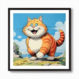 Kitty Cat Art Print