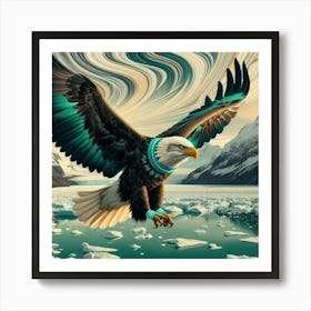 Eagle In Flight 1 Poster